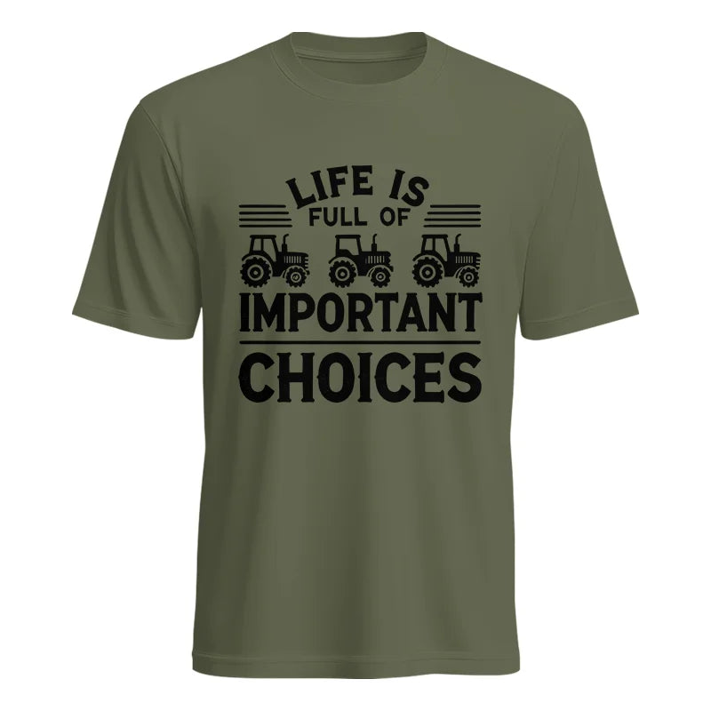 Image of Life Is Full Of Important Choices 25 - Unisex Heavy Cotton Tee