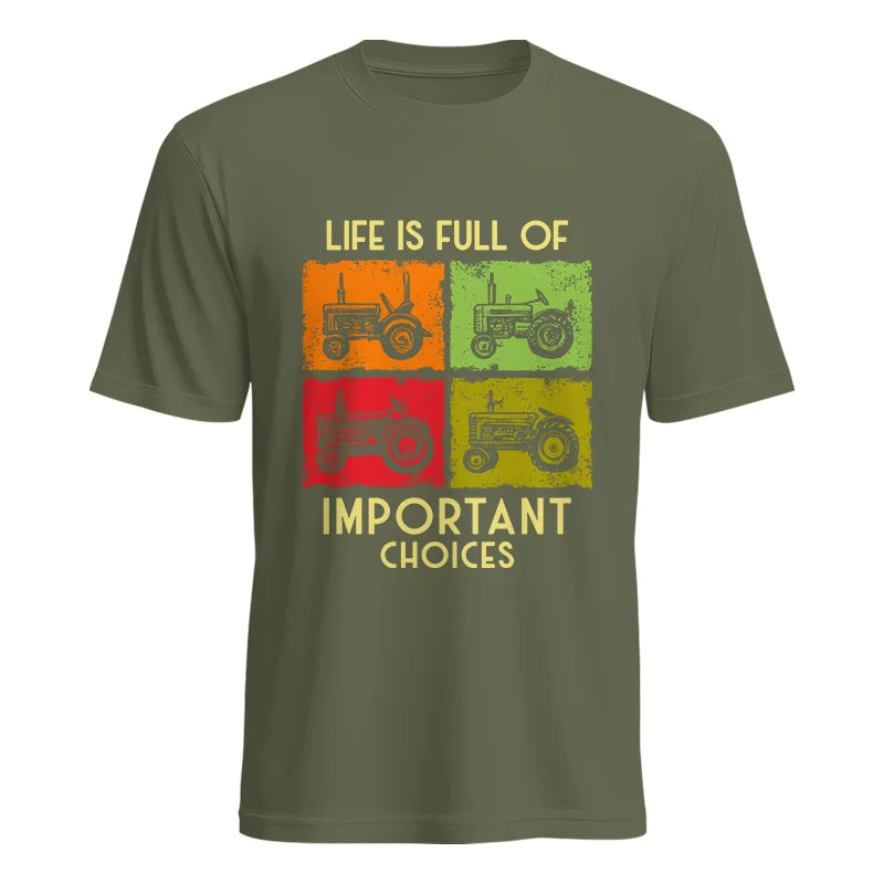 Image of Life Is Full Of Important Choices 33 - Unisex Heavy Cotton Tee