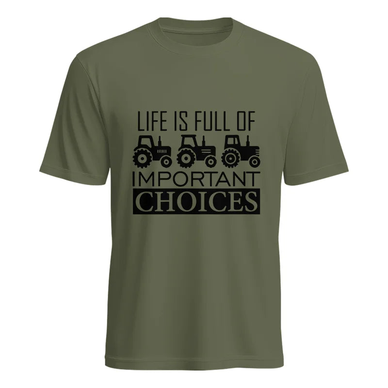 Image of Life Is Full Of Important Choices 35 - Unisex Heavy Cotton Tee