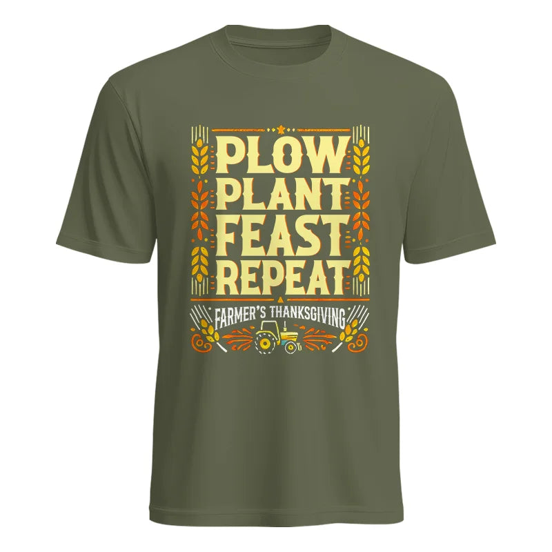 Plow Plant Feast Repeat - Unisex Heavy Cotton Tee