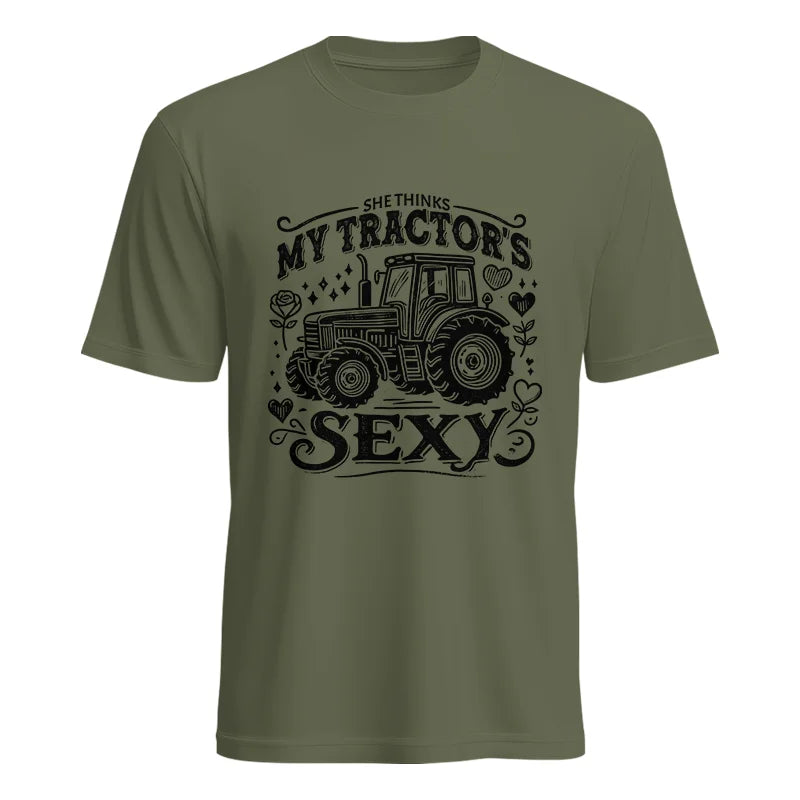 She Thinks My Tractor's Sexy - Unisex Heavy Cotton Tee