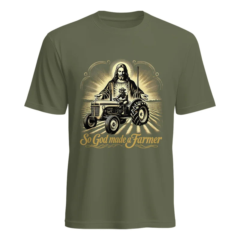 Image of So God Made A Farmer 2 - Unisex Heavy Cotton Tee