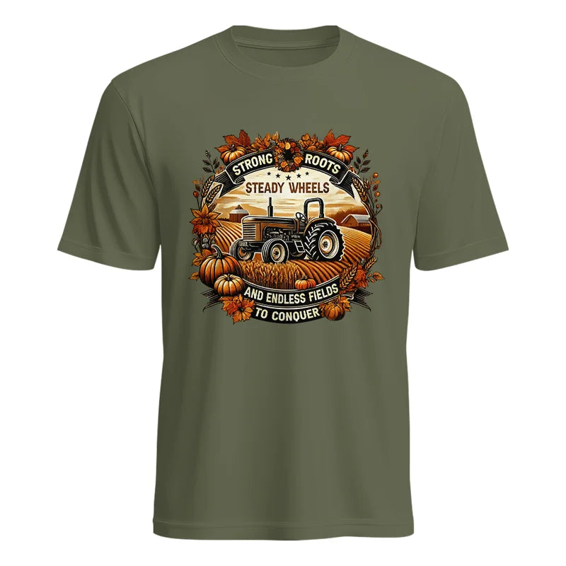 Image of Thanksgiving Farmer Endless Fields To Conquer 1 - Unisex Heavy Cotton Tee