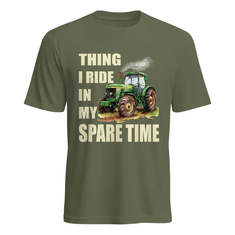 Image of Things I Ride In My Spare Time 1 - Unisex Heavy Cotton Tee