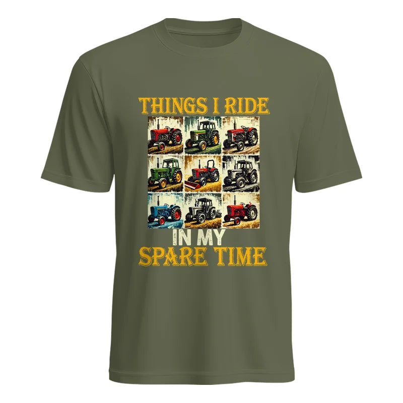 Things I Ride In My Spare Time 2 - Unisex Heavy Cotton Tee