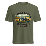 Tractors Whisper The Language Of The Land 2 - Unisex Heavy Cotton Tee