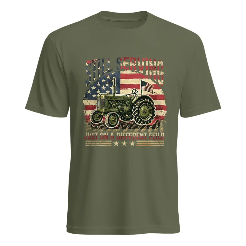 Veteran Farmer Still Serving 10 - Unisex Heavy Cotton Tee