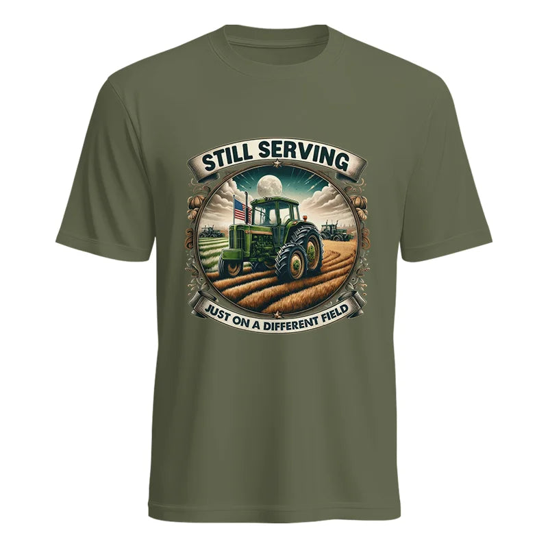 Image of Veteran Farmer Still Serving 4 - Unisex Heavy Cotton Tee