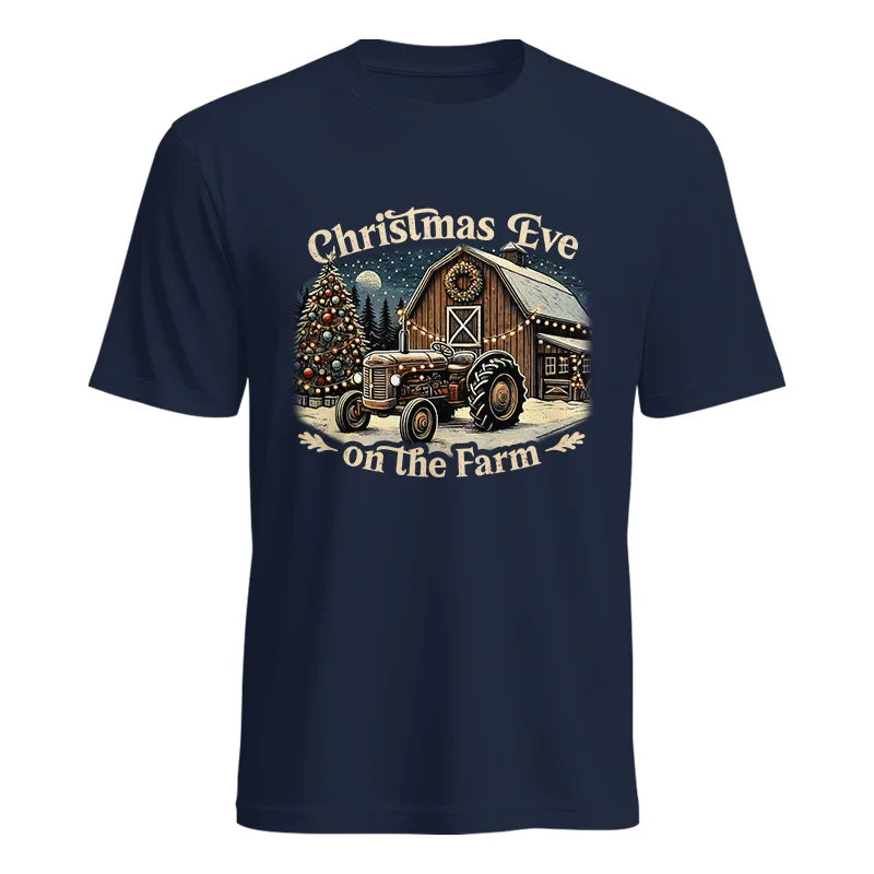 Image of Christmas Eve On The Farm 2 - Unisex Heavy Cotton Tee