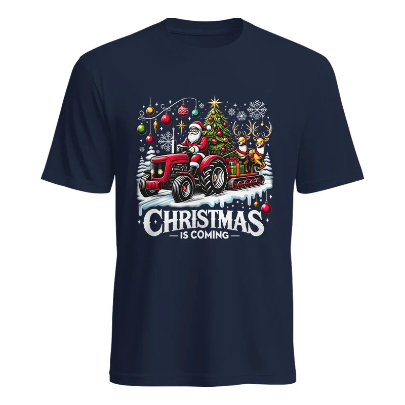 Christmas Is Coming 1 - Unisex Heavy Cotton Tee