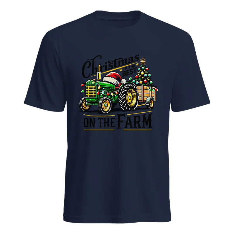 Christmas Is The Best On The Farm 3 - Unisex Heavy Cotton Tee