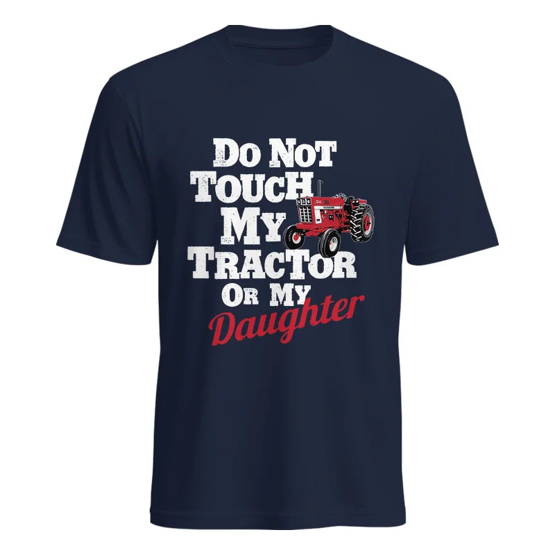 Image of Do Not Touch My Tractor Or My Daughter - Unisex Heavy Cotton Tee