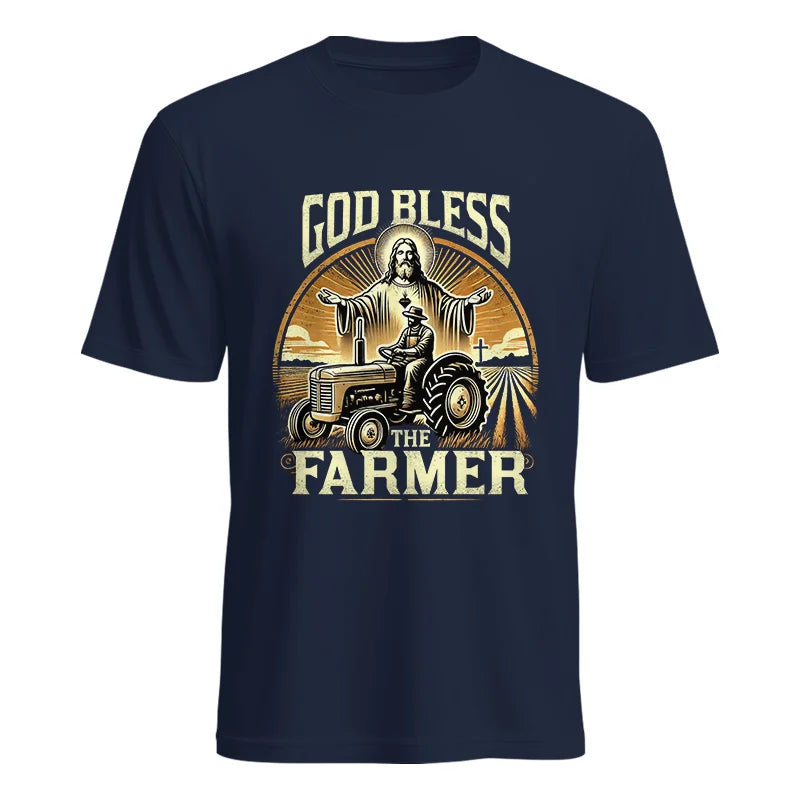 God Bless The Farmer 1 - Unisex Heavy Cotton Tee