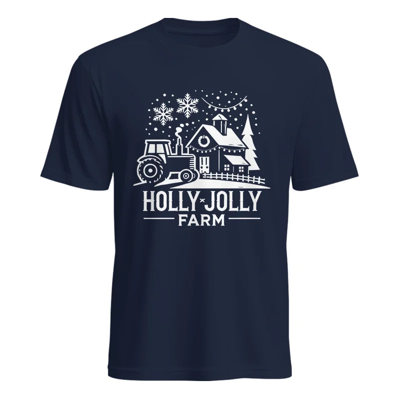 Holly Jolly 3 - Unisex Heavy Cotton Tee