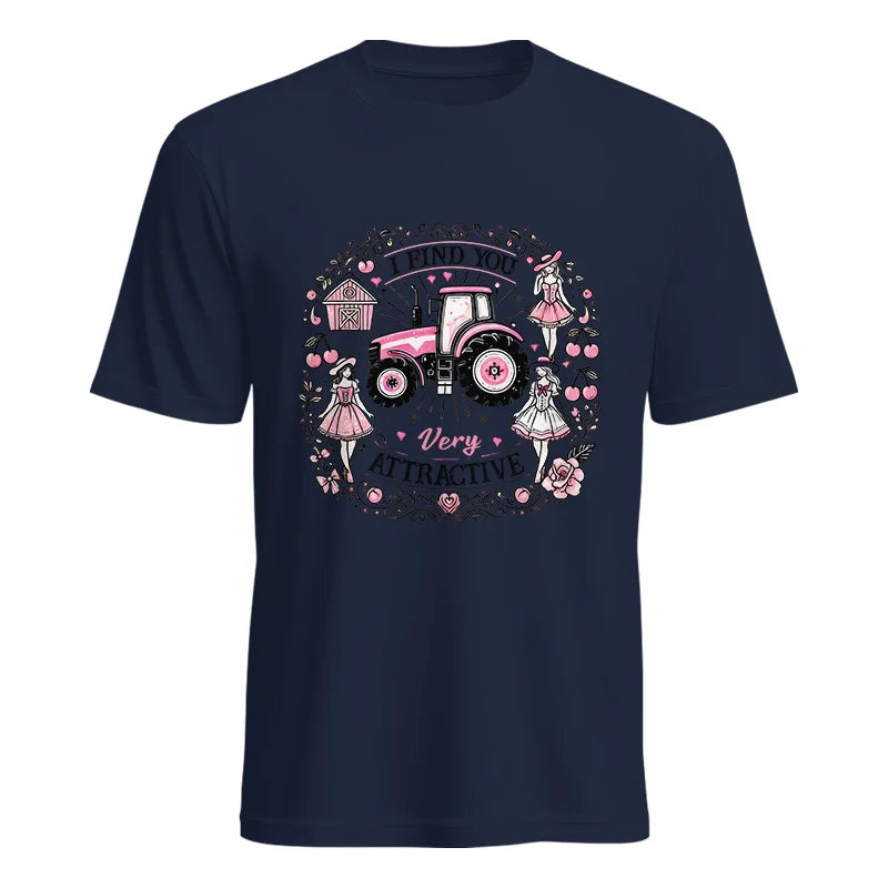 Image of I Find You Very Attractive Pink Cherry - Unisex Heavy Cotton Tee