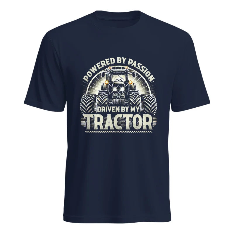 Powered By Passion Driven By My Tractor 6 - Unisex Heavy Cotton Tee