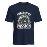 Powered By Passion Driven By My Tractor - Unisex Heavy Cotton Tee