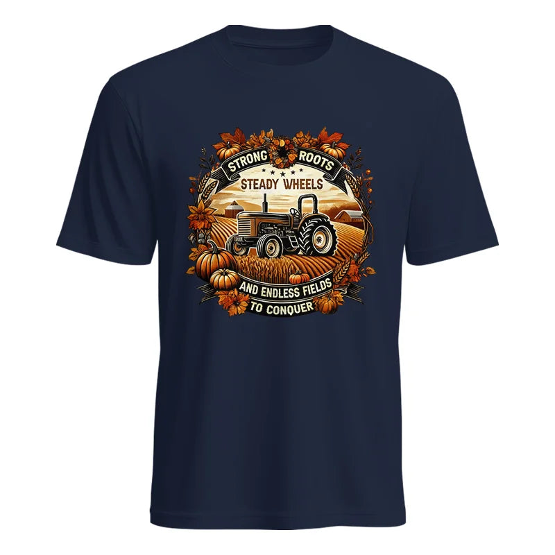 Image of Thanksgiving Farmer Endless Fields To Conquer 1 - Unisex Heavy Cotton Tee