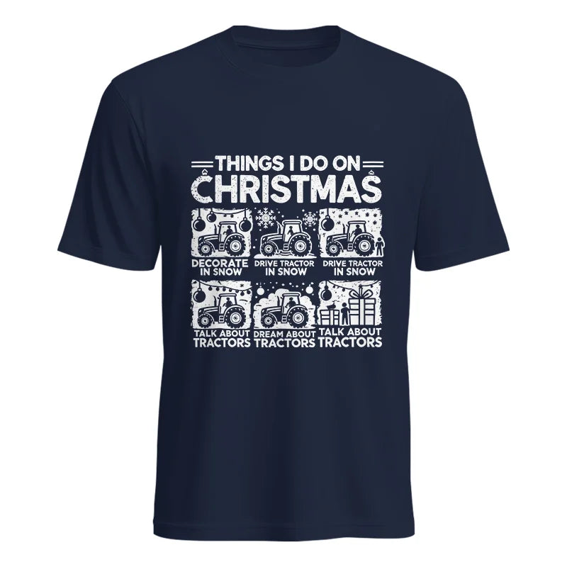 Image of Things I Do On Christmas - Unisex Heavy Cotton Tee