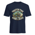 Tractor Time To Turn Money Into Noise - Unisex Heavy Cotton Tee