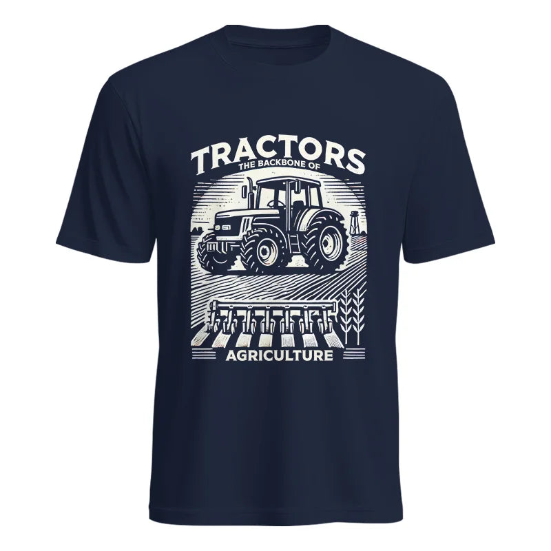 Image of Tractors The Backbone Of Agriculture - Unisex Heavy Cotton Tee