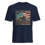 Veteran Farmer Honor Duty And A Tractor 1 - Unisex Heavy Cotton Tee