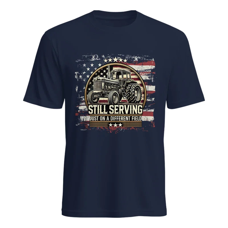 Image of Veteran Farmer Still Serving 1 - Unisex Heavy Cotton Tee