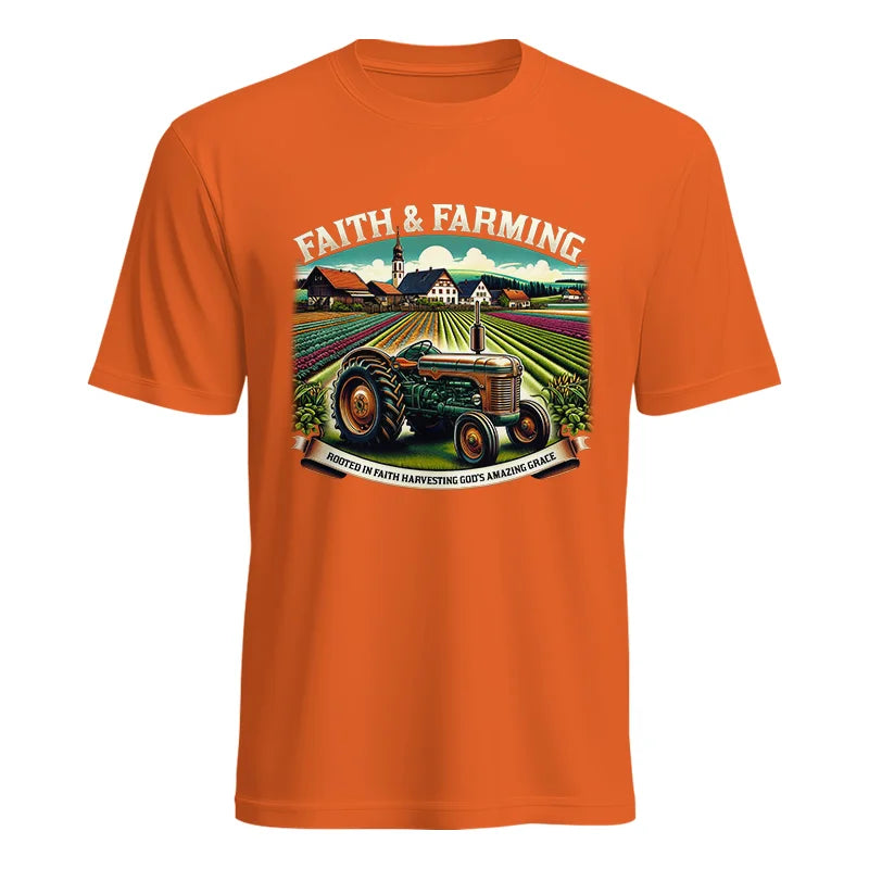 Faith And Farming 4 - Unisex Heavy Cotton Tee