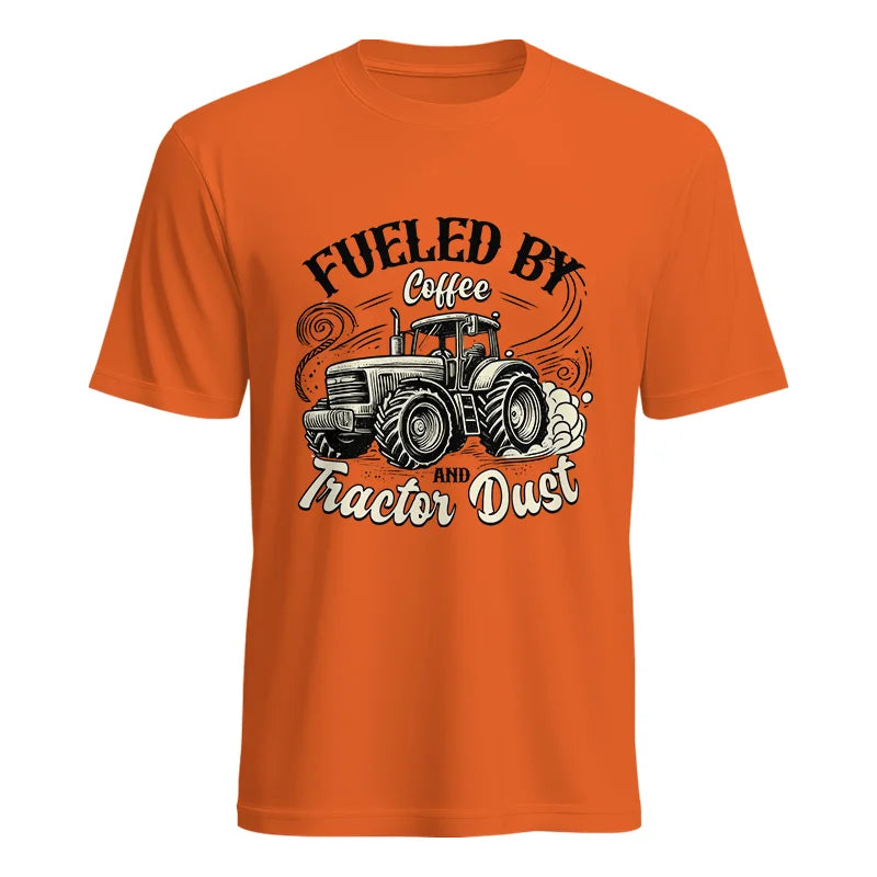 Fueled By Coffee And Tractor Dust 2 - Unisex Heavy Cotton Tee