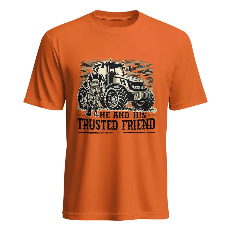 Image of He and His Trusted Friend - Unisex Heavy Cotton Tee