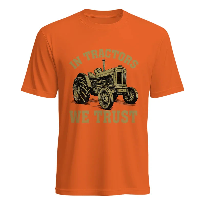 In Tractors We Trust - Unisex Heavy Cotton Tee