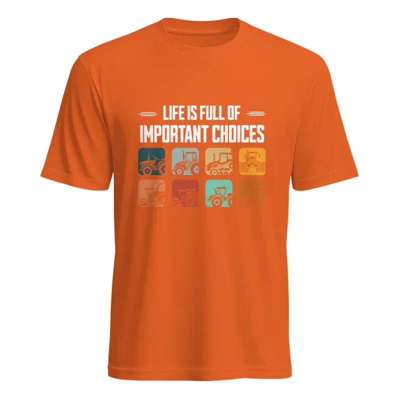 Image of Life Is Full Important Choices 36 - Unisex Heavy Cotton Tee