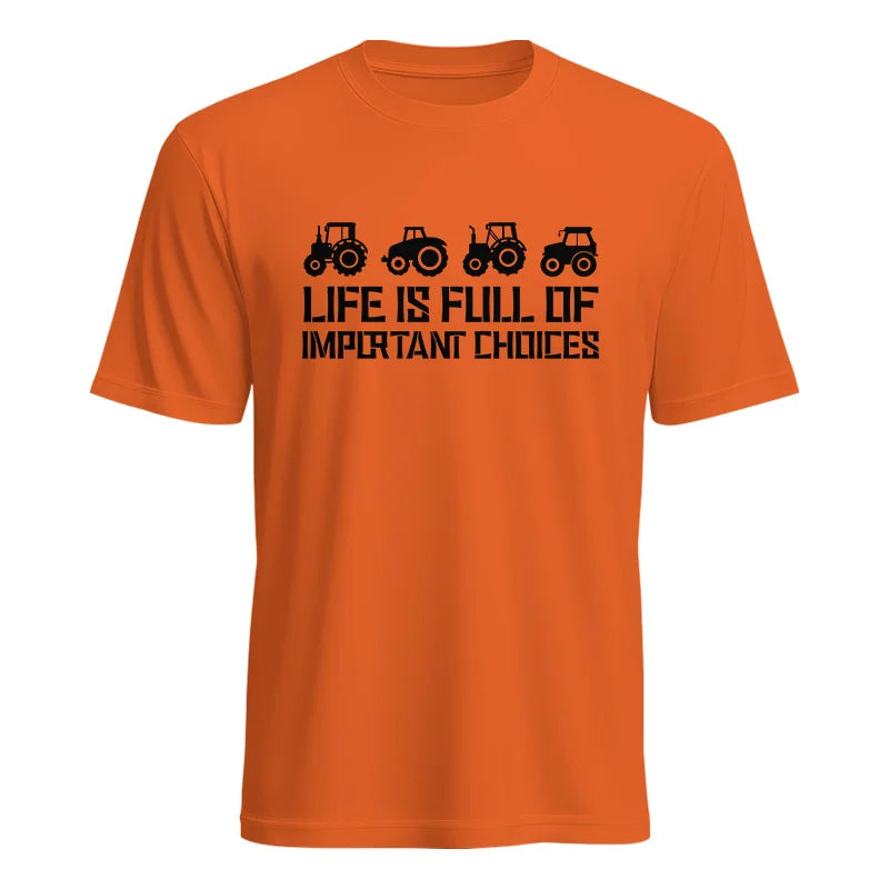 Image of Life Is Full Of Important Choices 20 - Unisex Heavy Cotton Tee