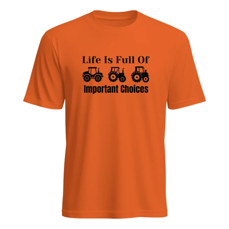 Image of Life Is Full Of Important Choices 22 - Unisex Heavy Cotton Tee