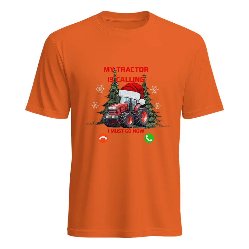 My Tractor Is Calling 2 - Unisex Heavy Cotton Tee