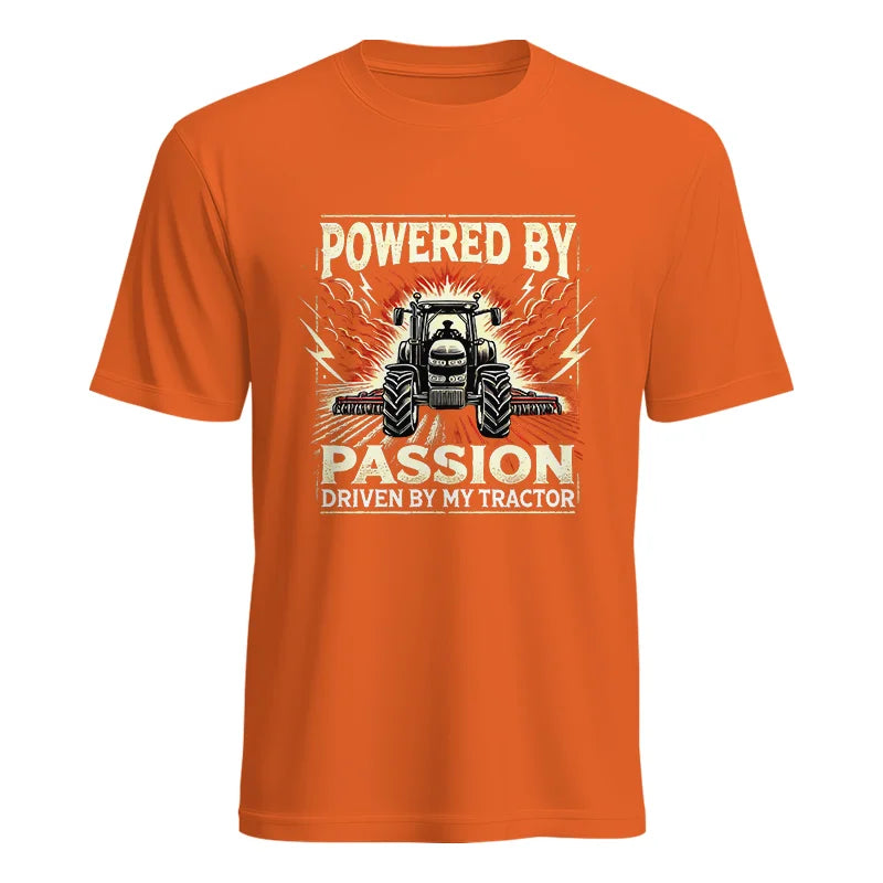 Powered By Passion Driven By My Tractor 4 - Unisex Heavy Cotton Tee