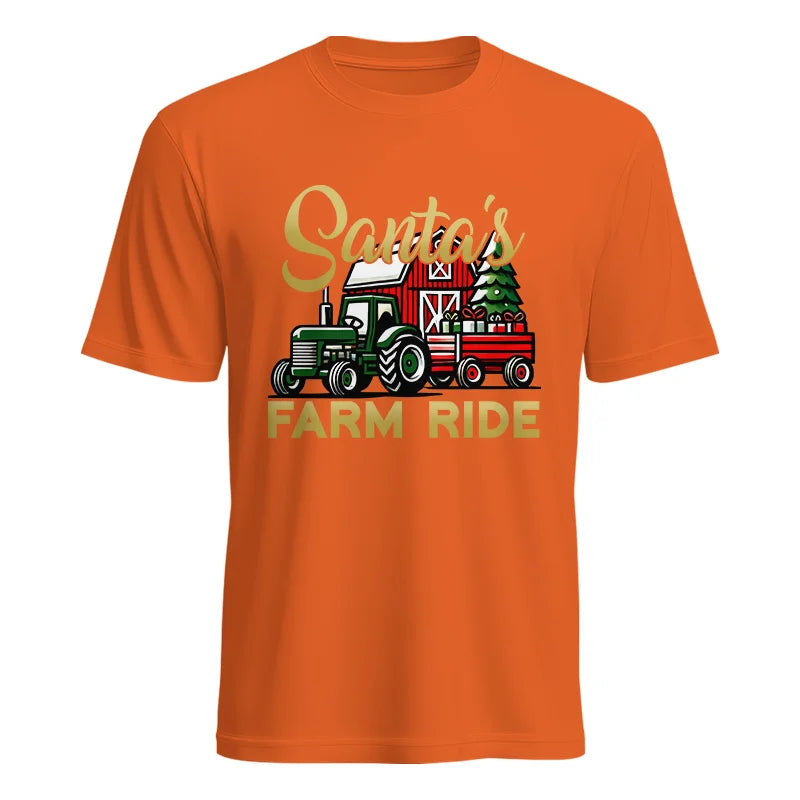 Santa's Farm Ride 2 - Unisex Heavy Cotton Tee