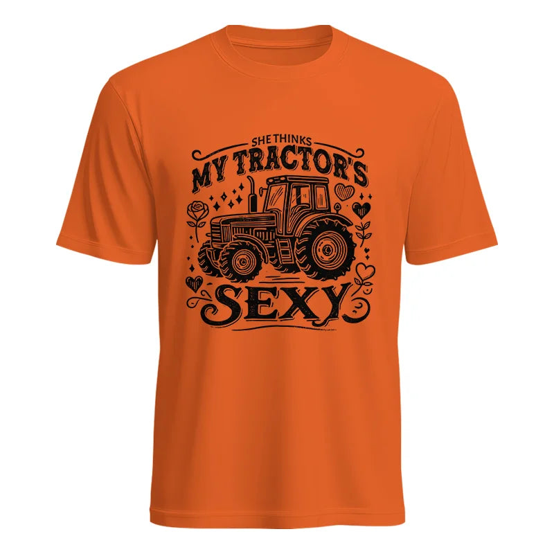 She Thinks My Tractor's Sexy - Unisex Heavy Cotton Tee