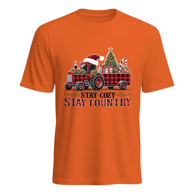 Stay Cozy Stay Country - Unisex Heavy Cotton Tee