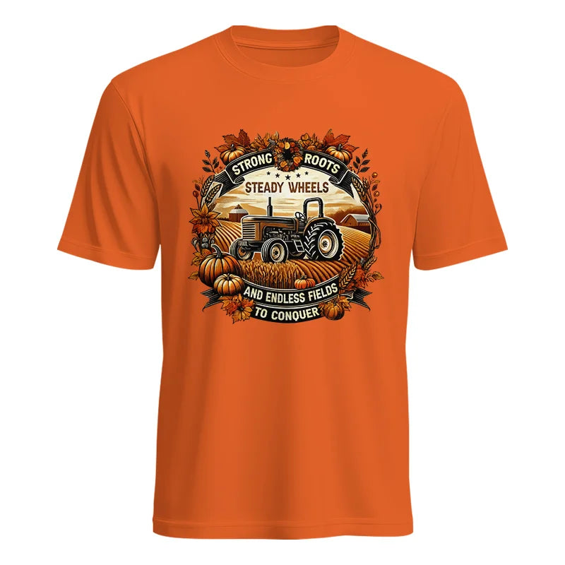 Thanksgiving Farmer Endless Fields To Conquer 1 - Unisex Heavy Cotton Tee