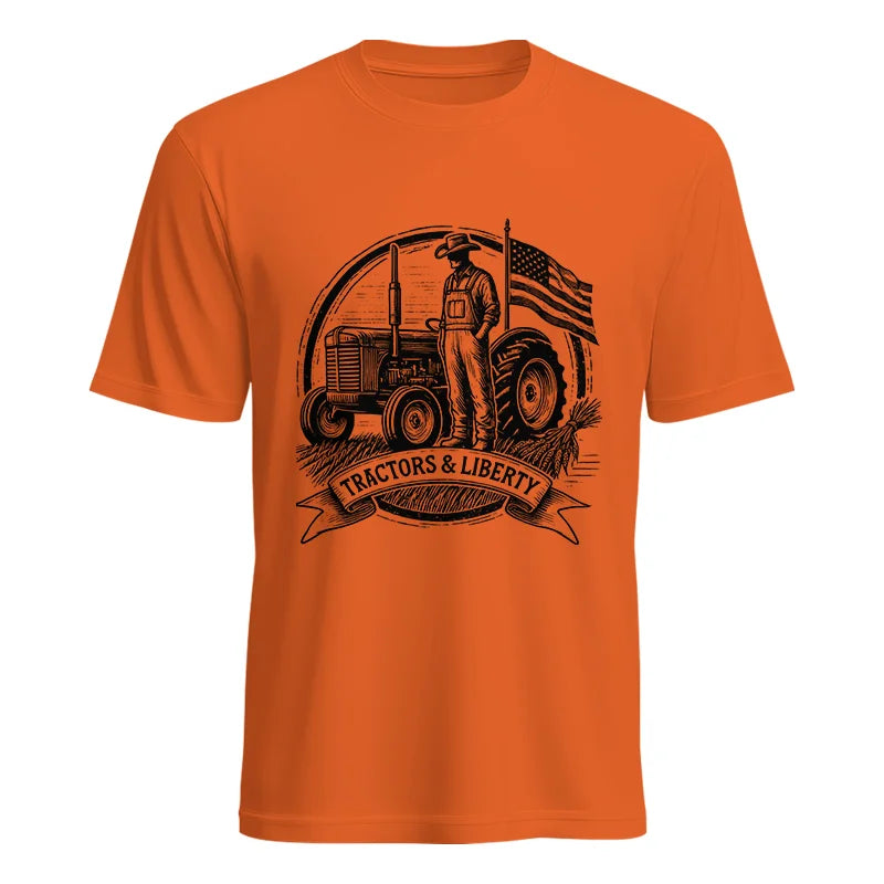 Tractors And Liberty - Unisex Heavy Cotton Tee