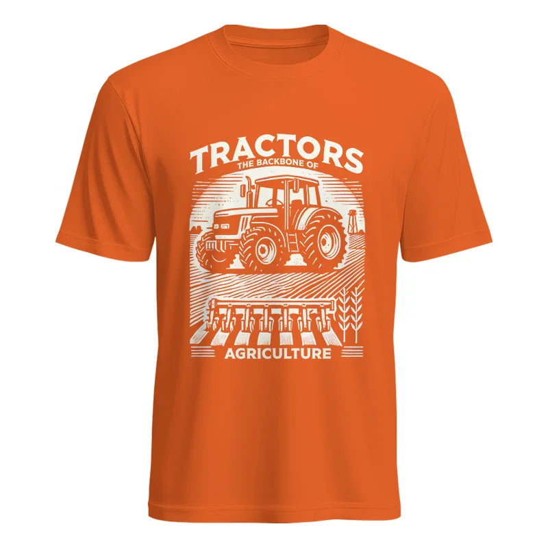 Tractors The Backbone Of Agriculture - Unisex Heavy Cotton Tee