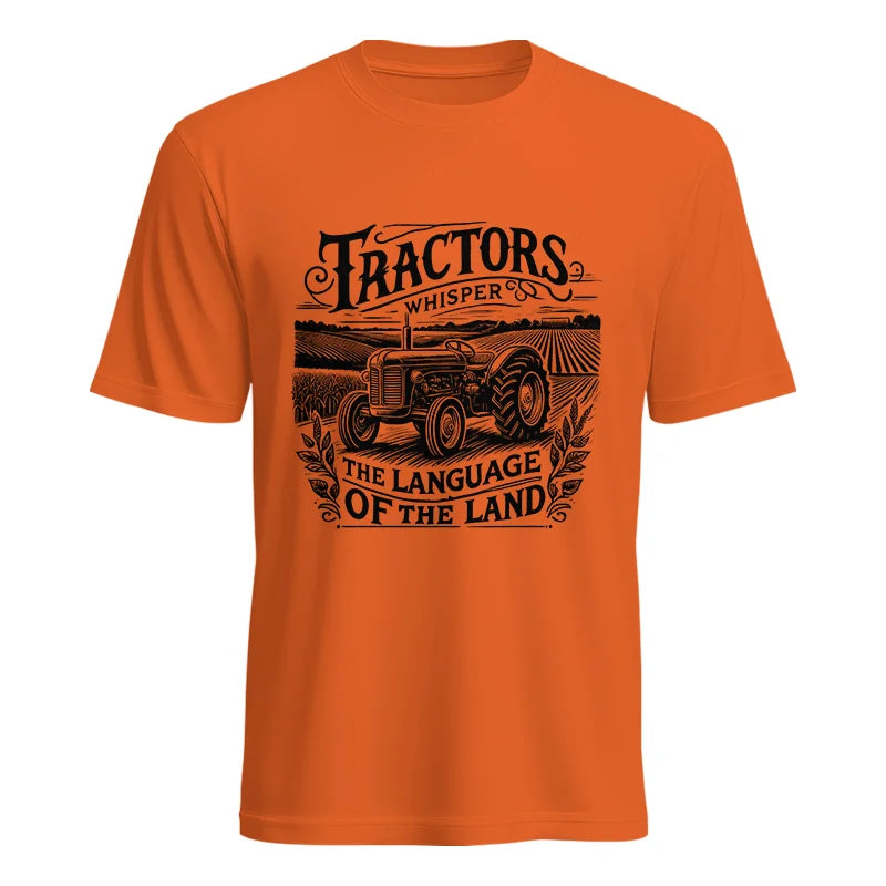 Image of Tractors Whisper The Language Of The Land 1 - Unisex Heavy Cotton Tee