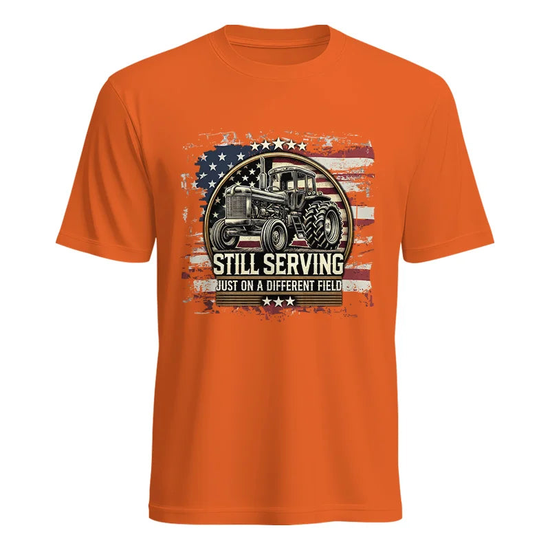 Image of Veteran Farmer Still Serving 1 - Unisex Heavy Cotton Tee