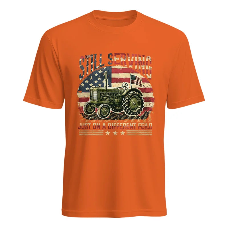 Veteran Farmer Still Serving 10 - Unisex Heavy Cotton Tee