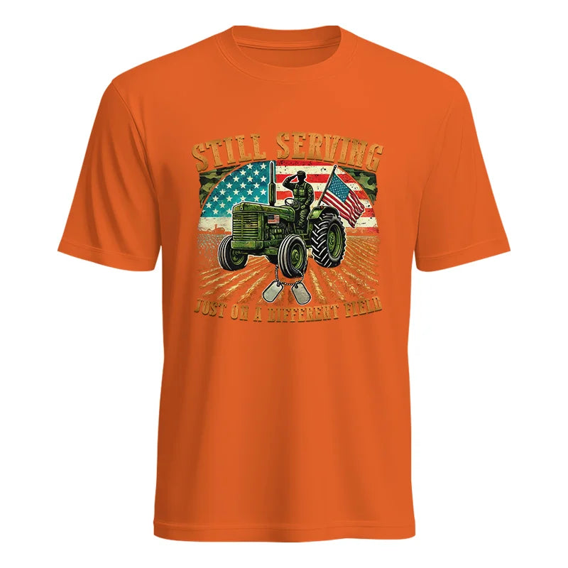 Image of Veteran Farmer Still Serving 9 - Unisex Heavy Cotton Tee