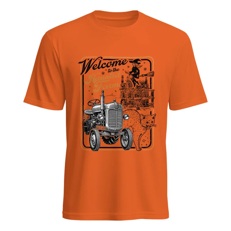 Welcome To The Haunted Farm 1 - Unisex Heavy Cotton Tee