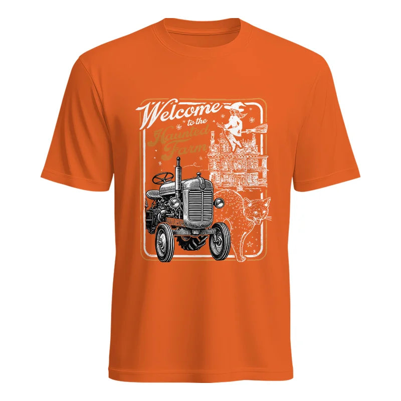 Welcome To The Haunted Farm 2 - Unisex Heavy Cotton Tee