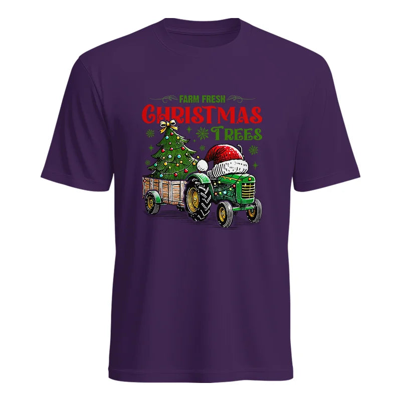 Farm Fresh Christmas Trees - Unisex Heavy Cotton Tee