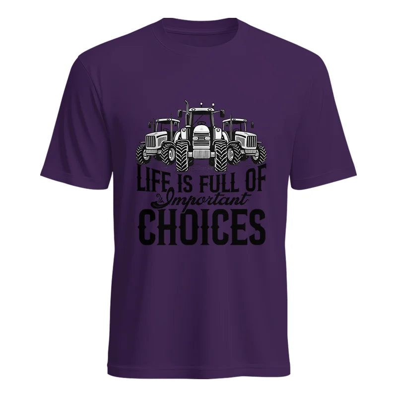 Image of Life Is Full Of Important Choices 2 - Unisex Heavy Cotton Tee